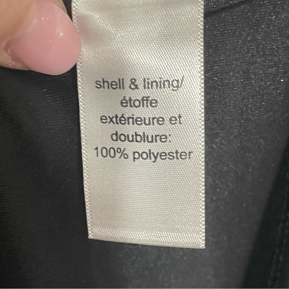 Maurices Solid Black V-Neck Long Sleeve Blouse Top Size 1 NWT - Picture 7 of 8